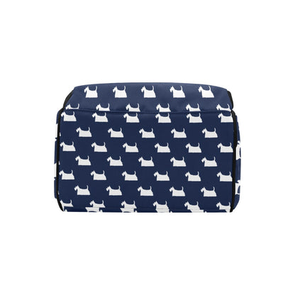 Scottish Terriers Print Design LKS303 Diaper Bag Backpack