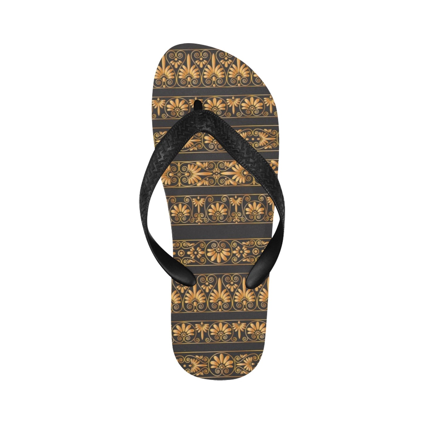 Ancient Greek Print Design LKS303 Flip Flops