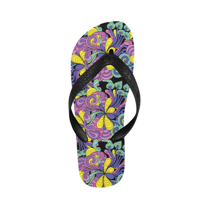 Trippy Print Design LKS305 Flip Flops