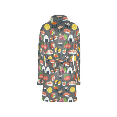 Sushi Print Design LKS302 Women's Fleece Robe