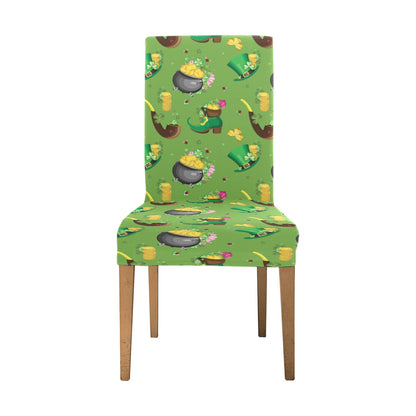 Shamrock Saint Patrick's Day Print Design LKS306 Dining Chair Slipcover