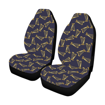 Harp Print Design LKS401 Car Seat Covers