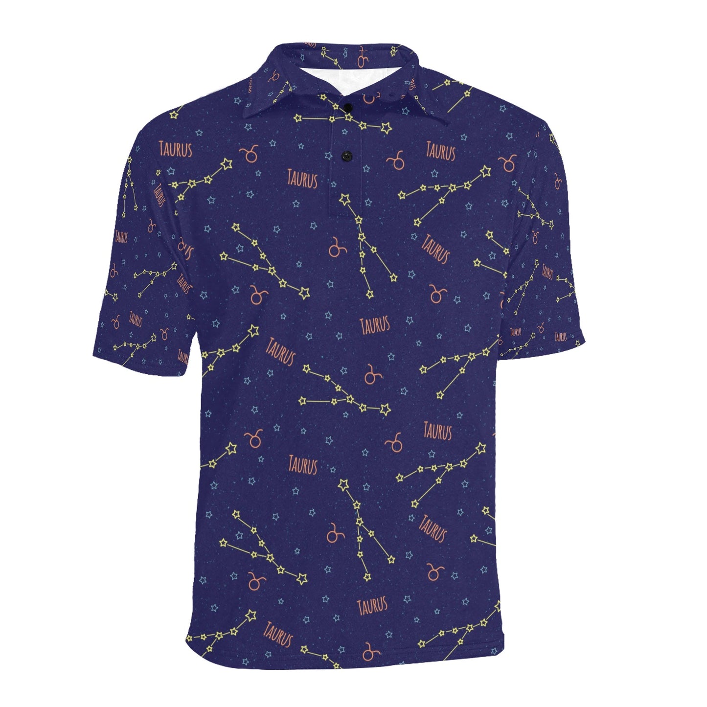 Taurus Print Design LKS301 Men Polo Shirt