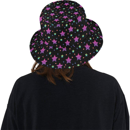 Star Print Design LKS305 Unisex Bucket Hat