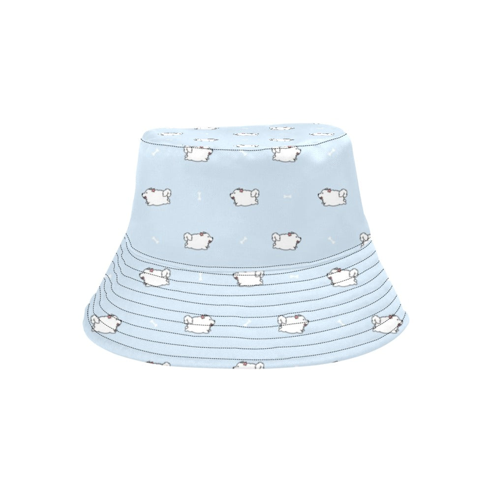 Samoyeds Print Design LKS302 Unisex Bucket Hat