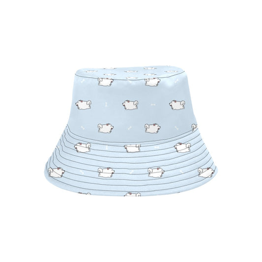 Samoyeds Print Design LKS302 Unisex Bucket Hat