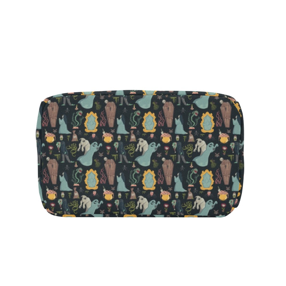 Creepy Print Design LKS303 Insulated Lunch Bag