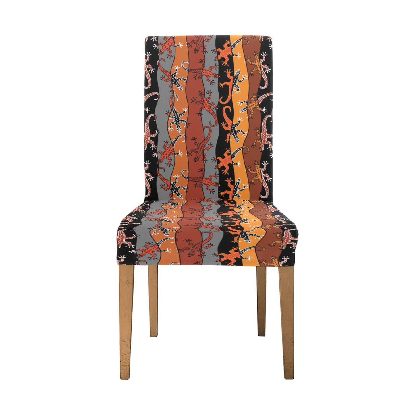 lizard Print Design LKS403 Dining Chair Slipcover