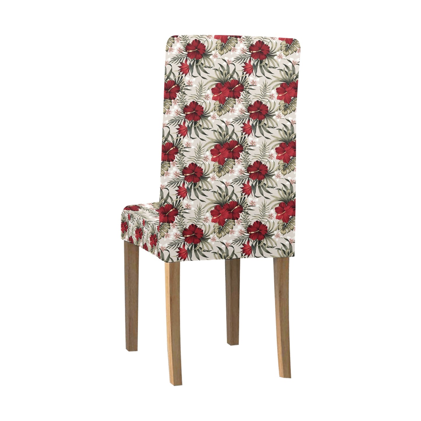 Hibiscus Print Design LKS3011 Dining Chair Slipcover
