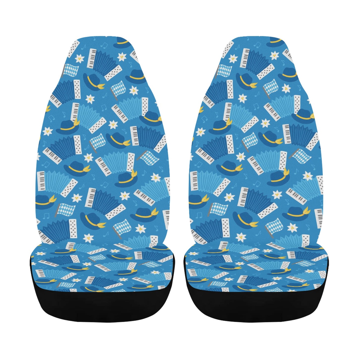 Accordion Print Design LKS401 Car Seat Covers