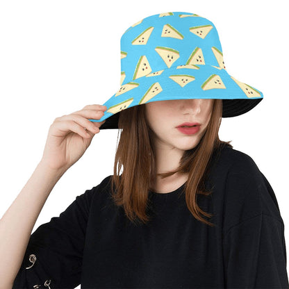 Sandwich Emoji Print Design LKS305 Unisex Bucket Hat