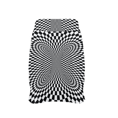 Optical illusion Projection Torus 17" Golf & Pickleball Skort with Pockets