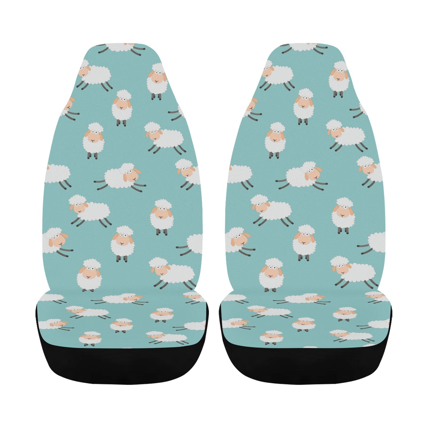 Sheep Print Design LKS406 Car Seat Covers
