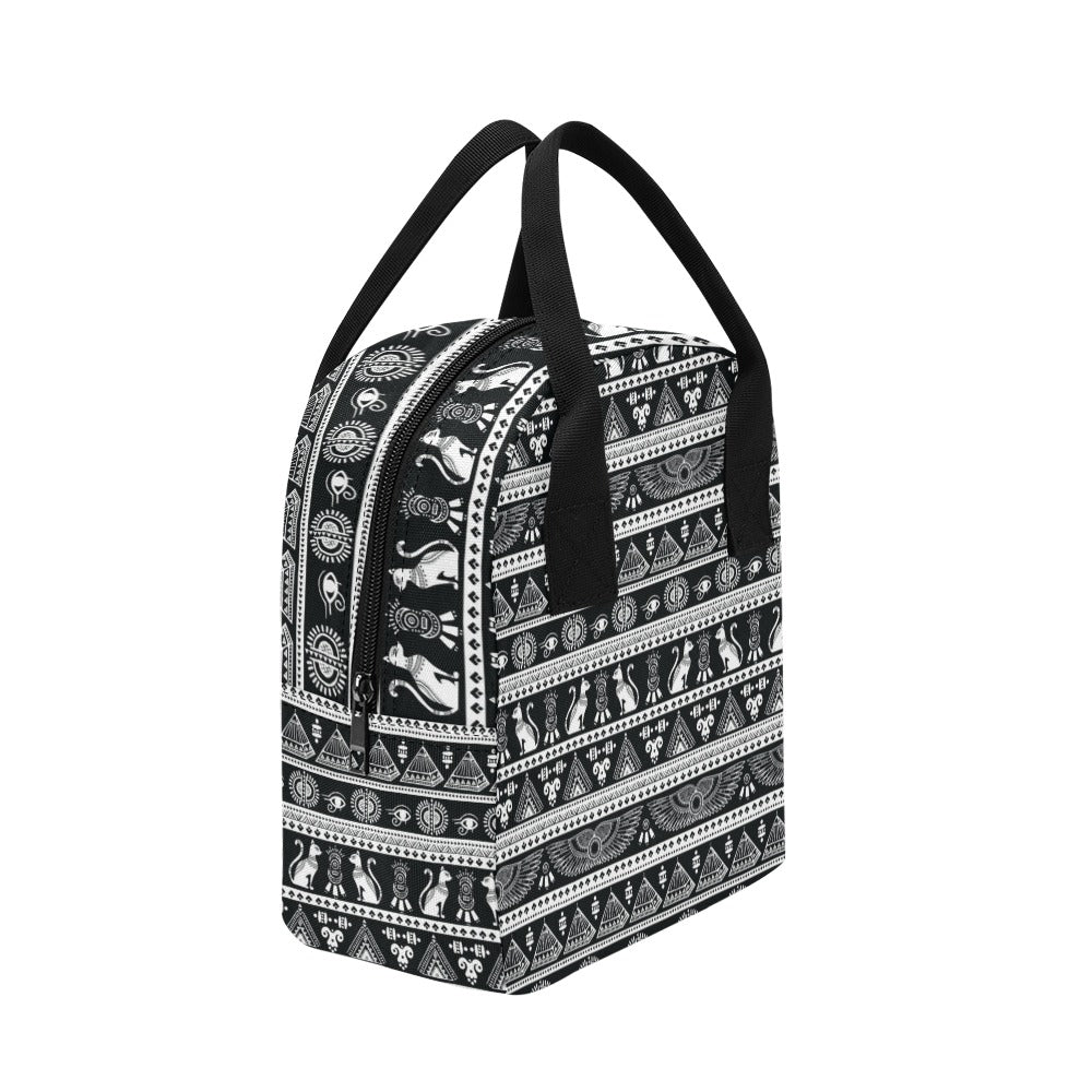 Tribal Pattern Print Design LKS305 Insulated Lunch Bag