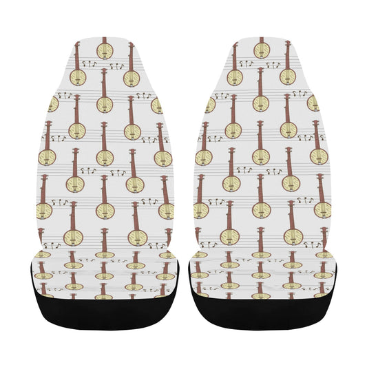 Banjo Print Design LKS402 Car Seat Covers