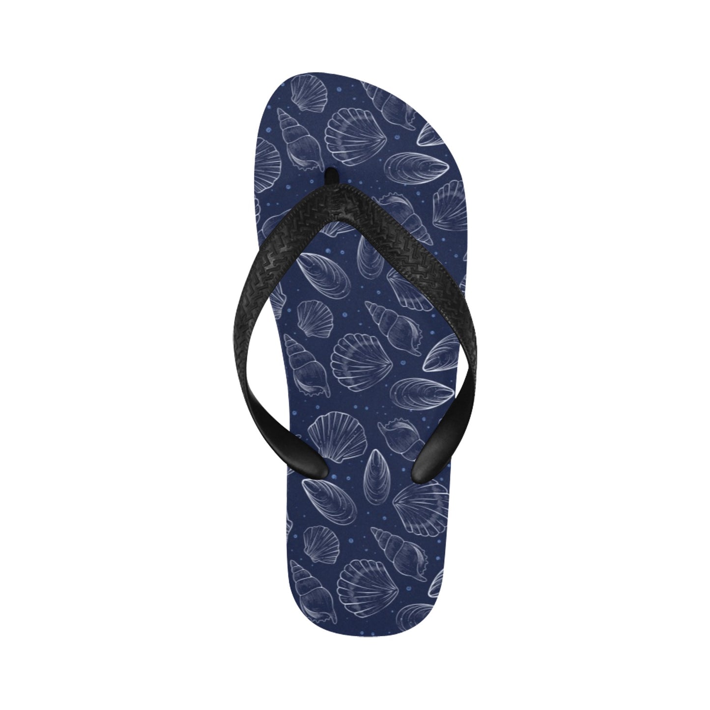 Seashell Print Design LKS3011 Flip Flops