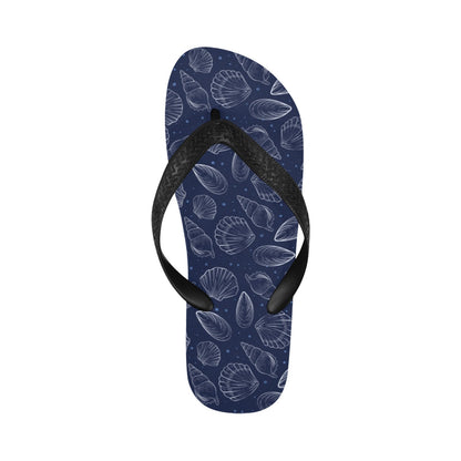 Seashell Print Design LKS3011 Flip Flops