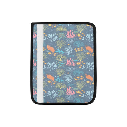 Seaweed Print Design LKS304 Car Seat Belt Cover