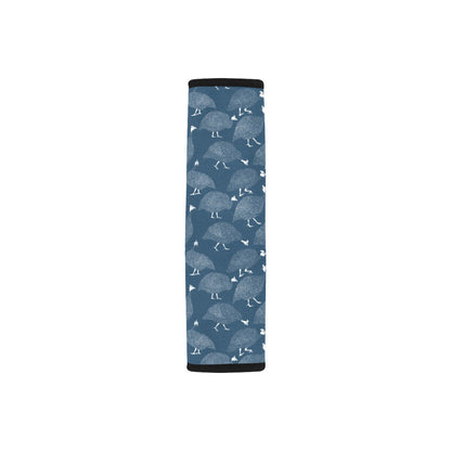 Guinea Fowl Print Design LKS401 Car Seat Belt Cover