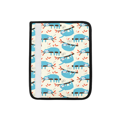Sloth Print Design LKS3011 Car Seat Belt Cover