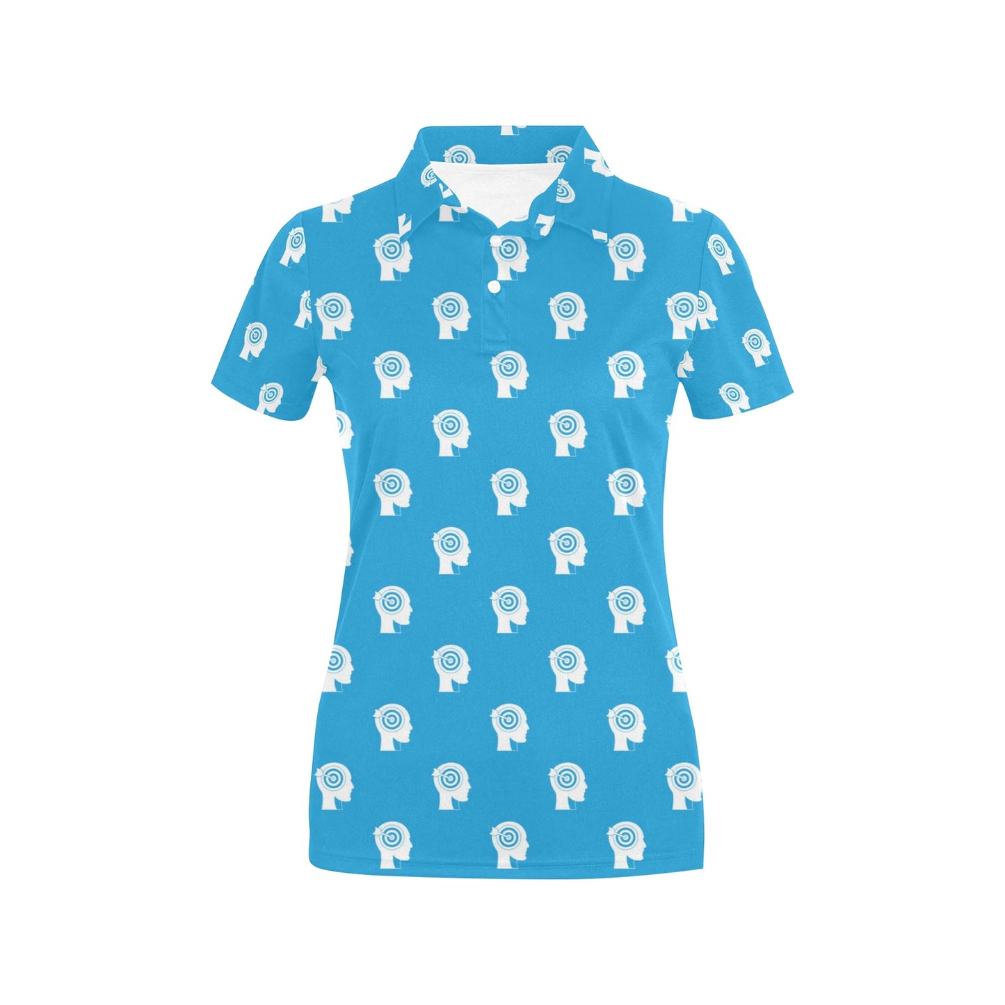 Psychology Pattern Print Design A03 Women's Polo Shirt