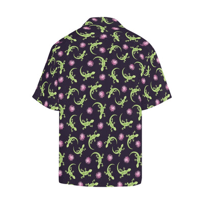 lizard Print Design LKS402 Men's Men's Hawaiian Shirt