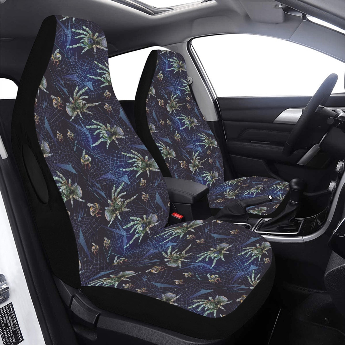 Tarantula Print Design LKS401 Car Seat Covers