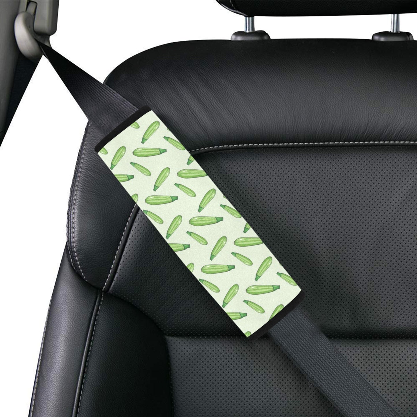 Zucchini Print Design LKS302 Car Seat Belt Cover