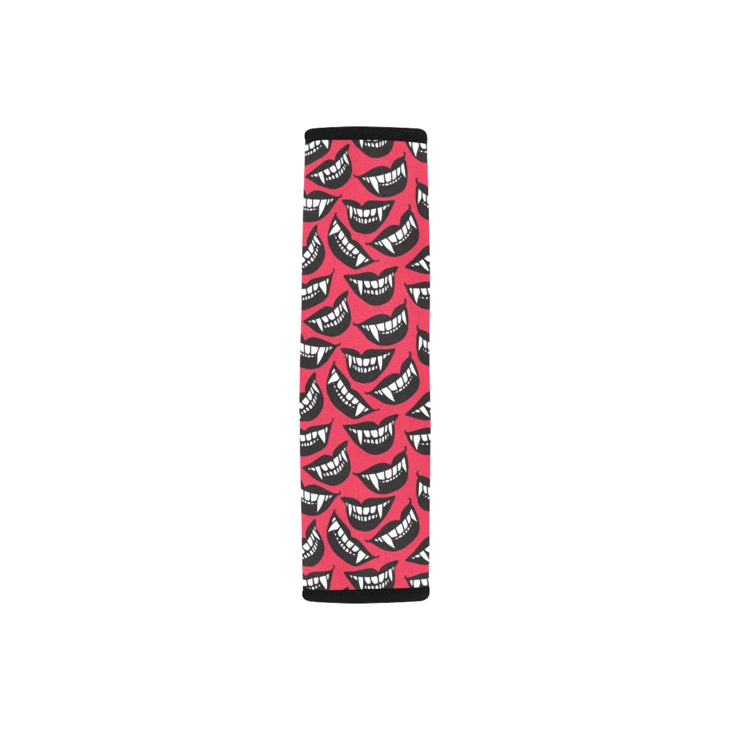 Vampire Lips Print Design LKS305 Car Seat Belt Cover