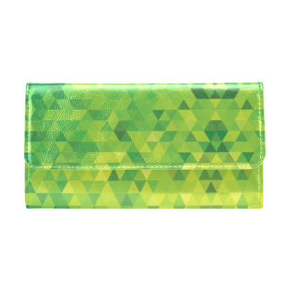 Geometric Print Design LKS402 Women's Trifold Wallet