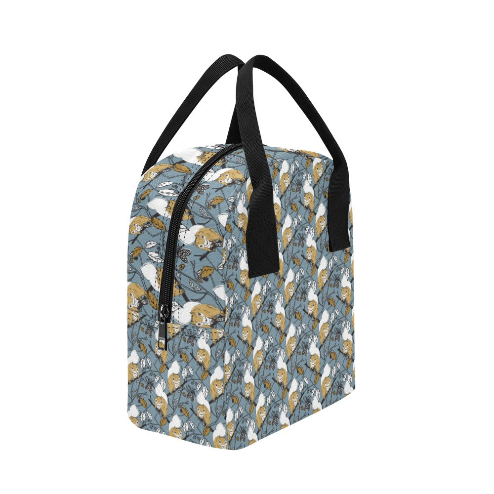Squirrel Print Design LKS305 Insulated Lunch Bag