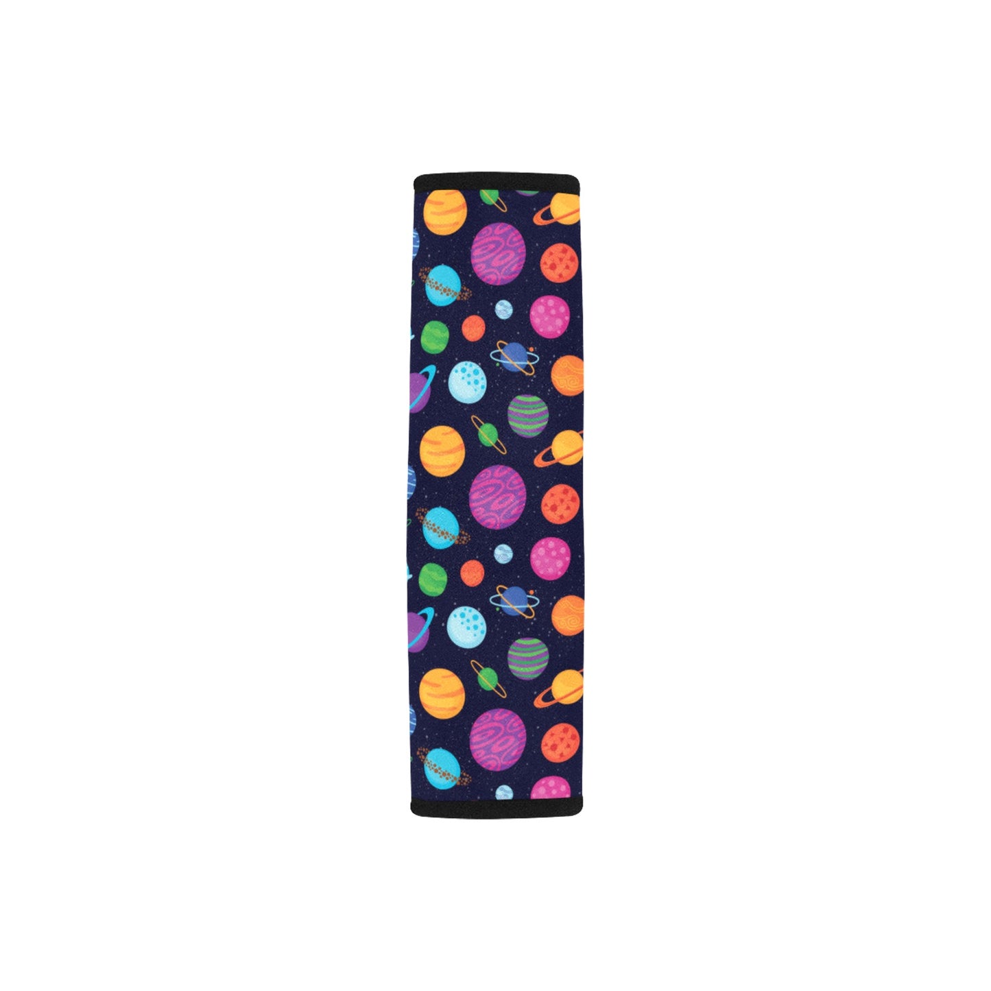 Planet Multicolor Print Design LKS302 Car Seat Belt Cover