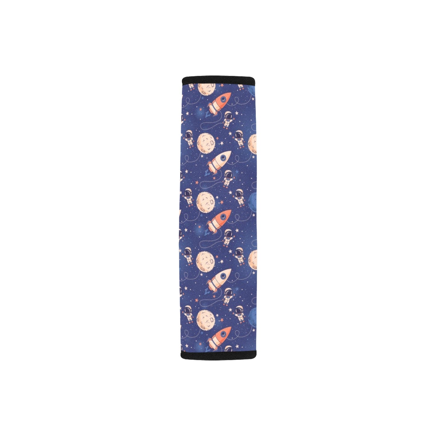 Space Astronaut Rocket Print Design LKS304 Car Seat Belt Cover