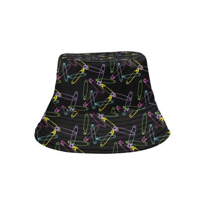 Safety Pin Print Design LKS304 Unisex Bucket Hat