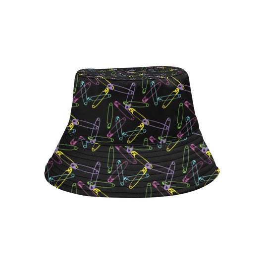 Safety Pin Print Design LKS304 Unisex Bucket Hat