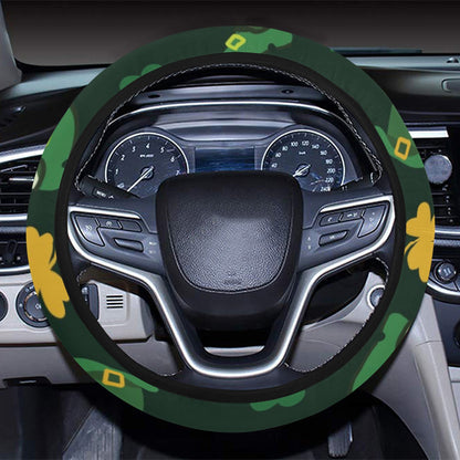 St Patricks Day Print Design LKS306 Steering Wheel Cover with Elastic Edge