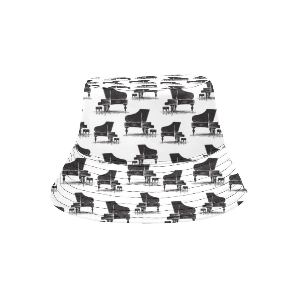Piano Print Design LKS401 Unisex Bucket Hat