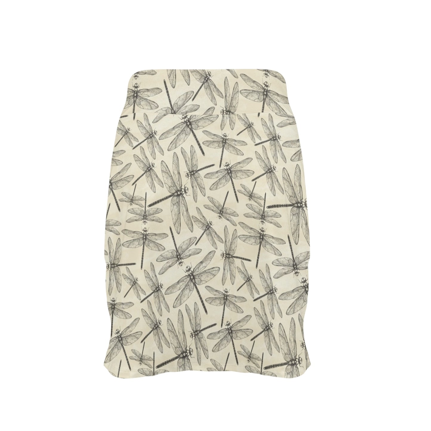 Dragonfly Print Design LKS402 17" Golf & Pickleball Skort with Pockets