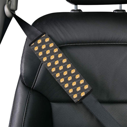 S_Mores Print Design LKS301 Car Seat Belt Cover