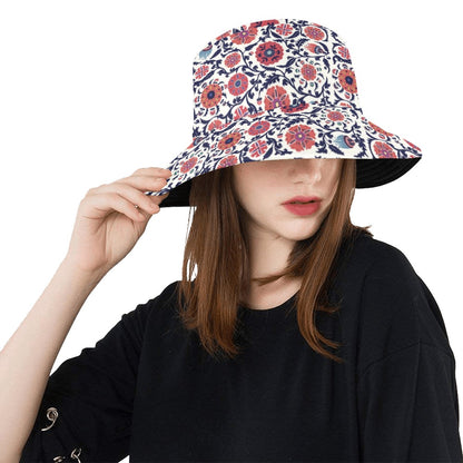 Suzani Print Design LKS304 Unisex Bucket Hat