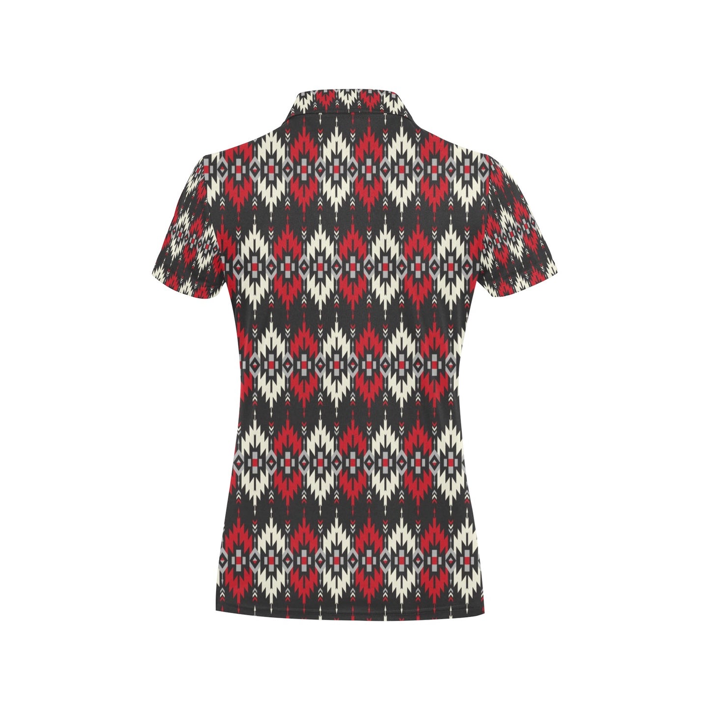 Southwestern Pattern Women's Polo Shirt
