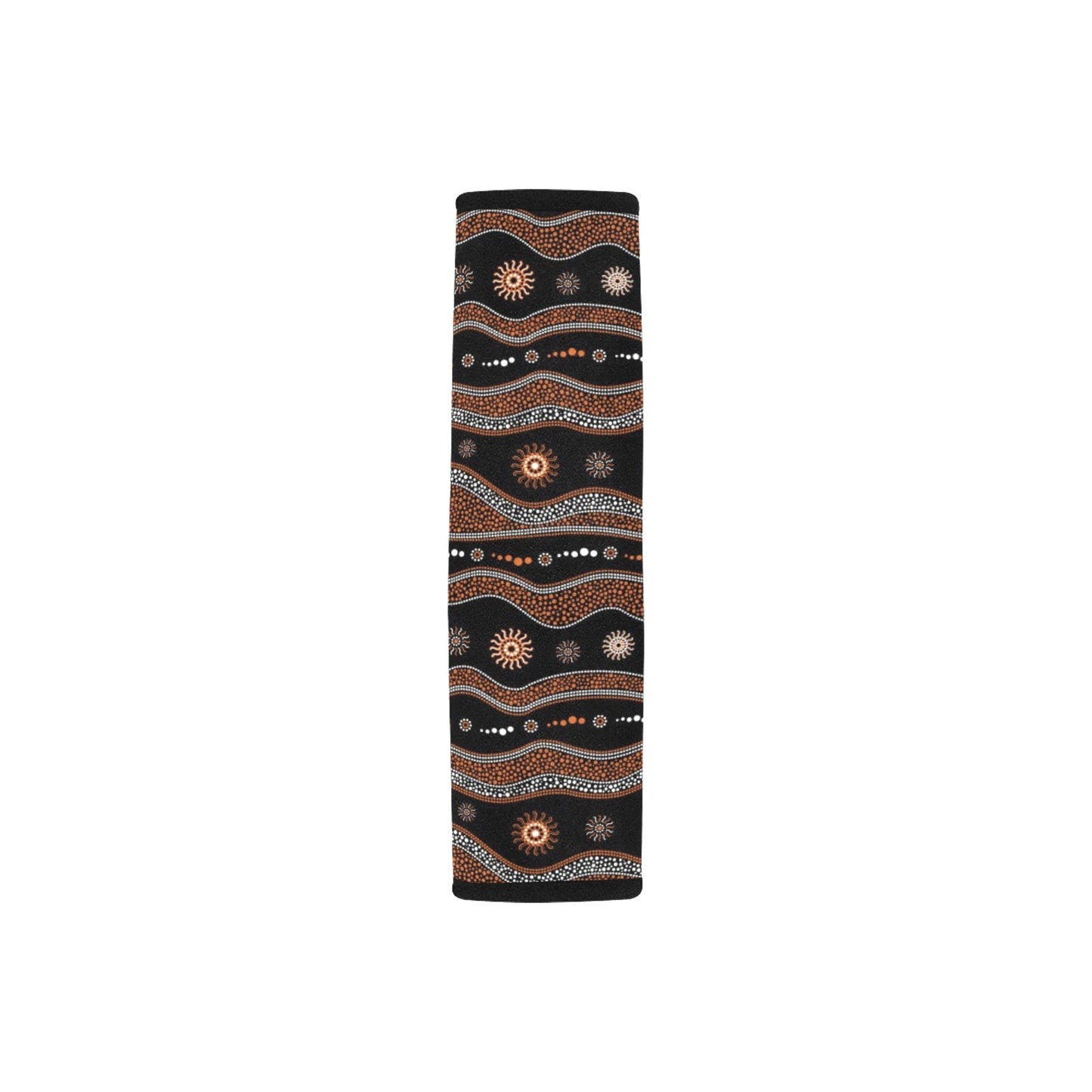 Aboriginal Print Design LKS404 Car Seat Belt Cover