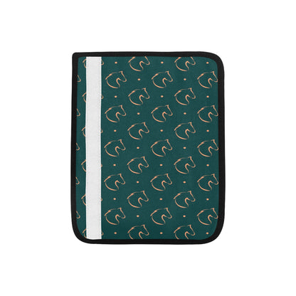 Horse Head Print Design LKS302 Car Seat Belt Cover
