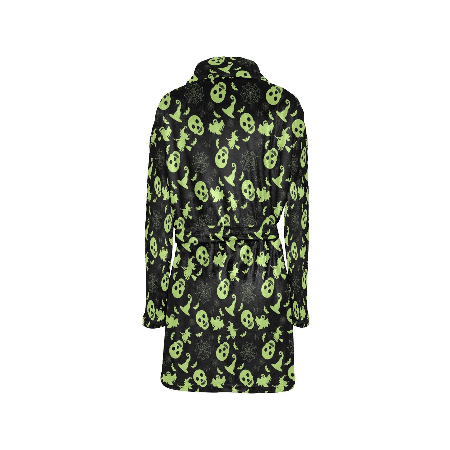 Witch Halloween Print Design LKS306 Women's Fleece Robe
