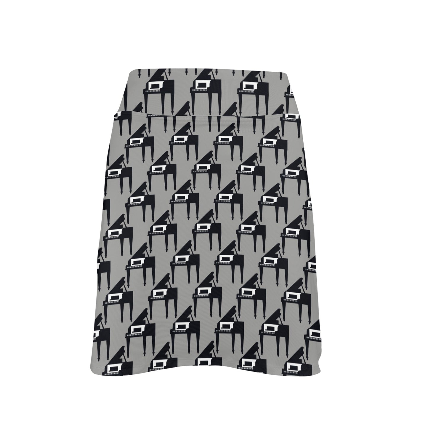 Piano Print Design LKS404 17" Golf & Pickleball Skort with Pockets