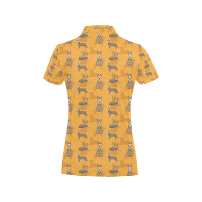 Berger Picard Pattern Print Design 01 Women's Polo Shirt