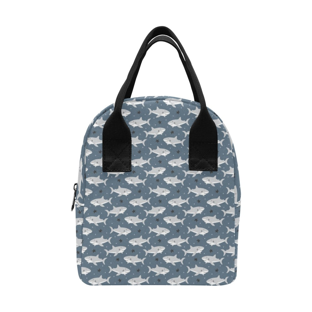 Shark Print Design LKS305 Insulated Lunch Bag