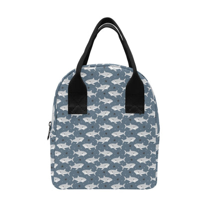 Shark Print Design LKS305 Insulated Lunch Bag