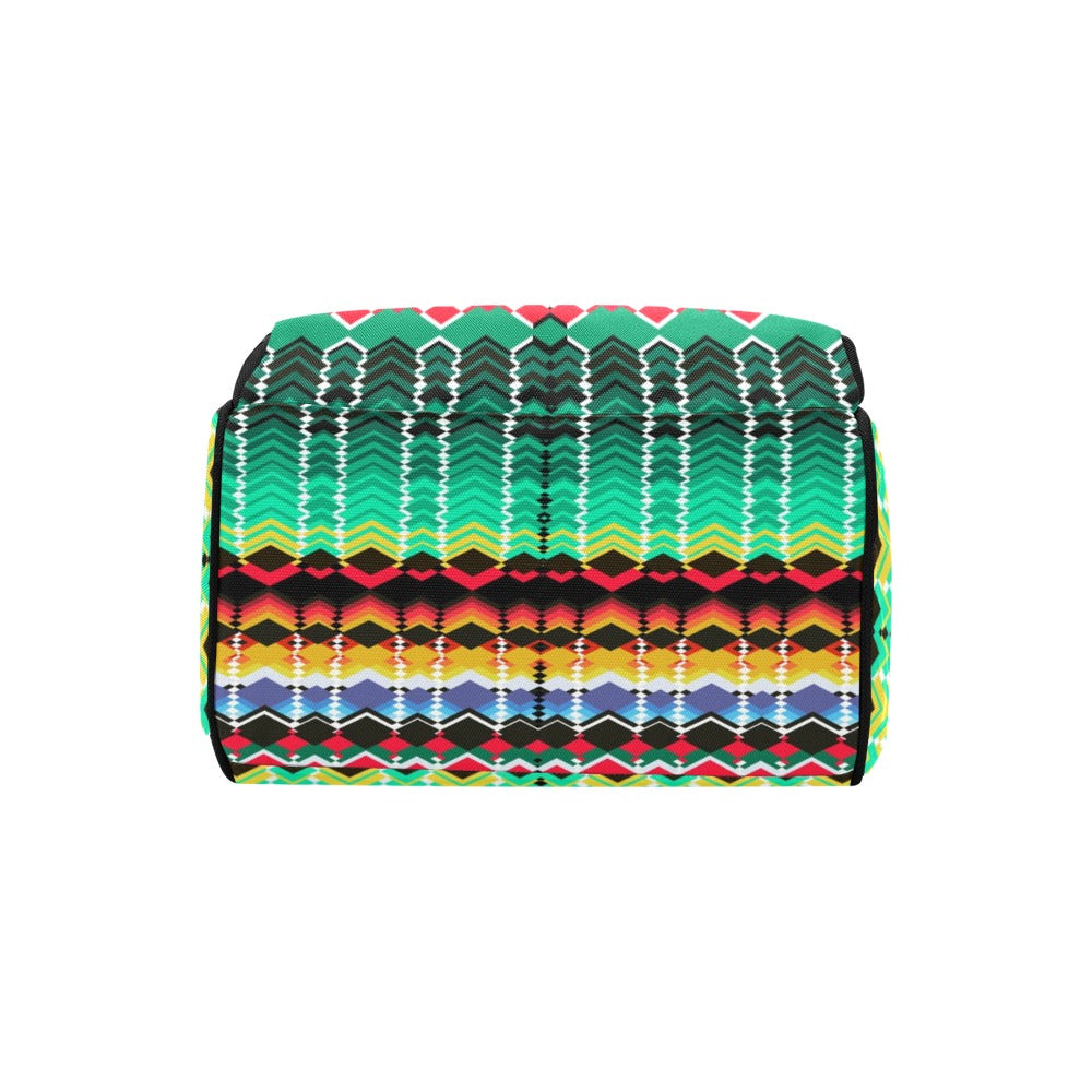 Serape Print Design LKS307 Diaper Bag Backpack