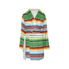 Serape Print Design LKS302 Women's Fleece Robe